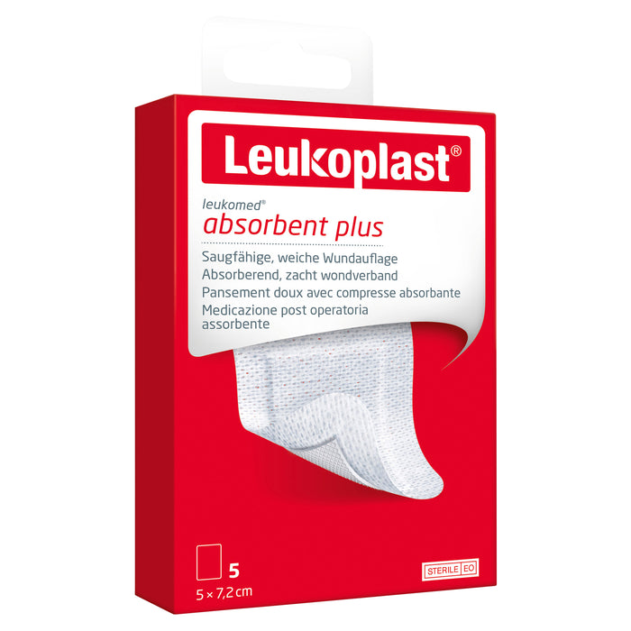 Leukomed T Plus Sterile 5cm x 7.2cm Box 5.