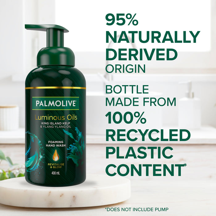 Palmolive Foaming Hand Wash Luminous Oils Kelp & Ylang Ylang 400ml