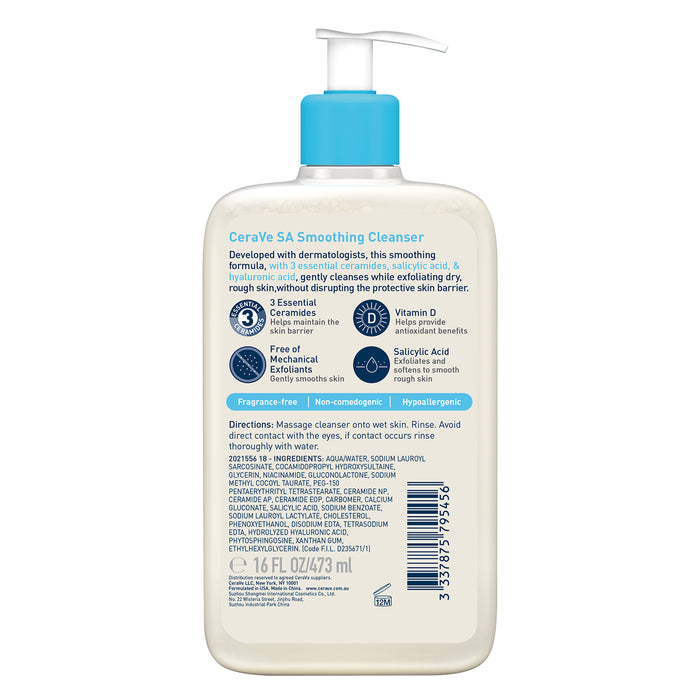 CeraVe SA Smoothing Cleanser 473ml
