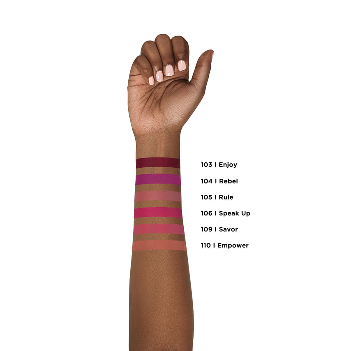 L'Oreal Rouge Signature Matte Lip Ink I Rule 105