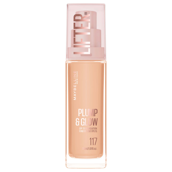 Maybelline Lifter Plump & Glow Foundation 117