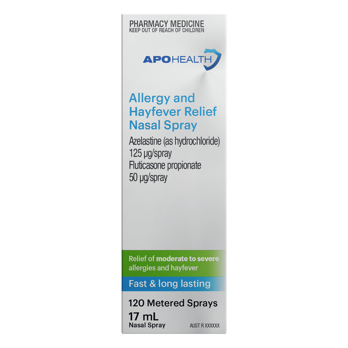 APO Allergy & Hayfever Relief Nasal Spray 17ml