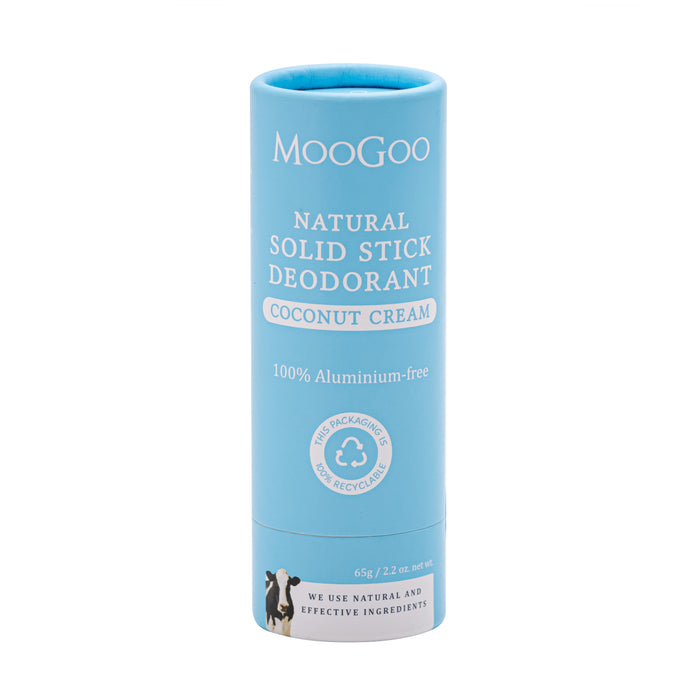 MooGoo Deodorant Stick Coconut Cream 65g