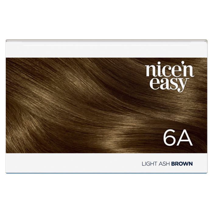 Clairol Nice N Easy 6A Natural Light Ash Brown.