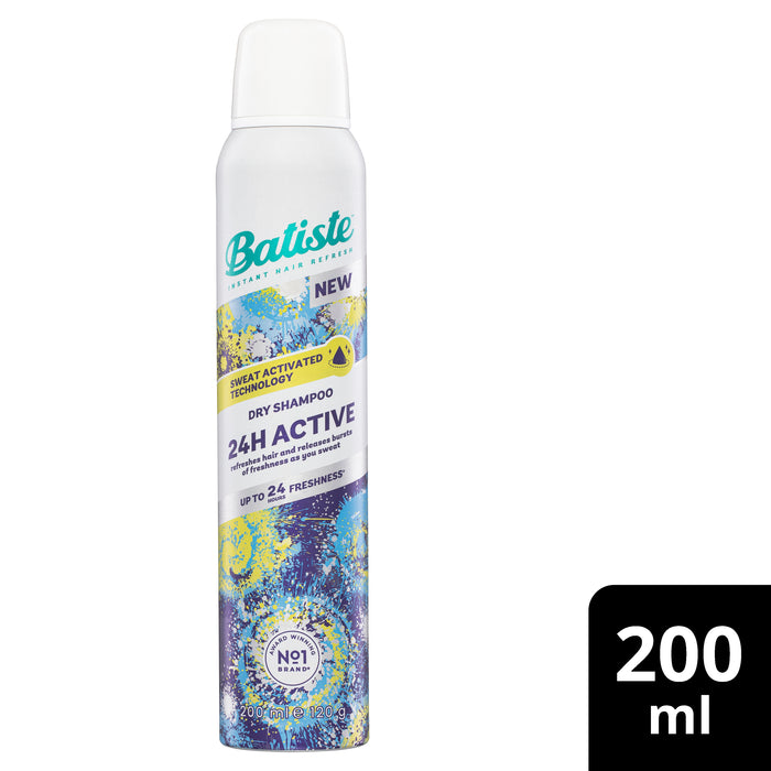 Batiste Dry Shampoo 24 Hour Active 200ml