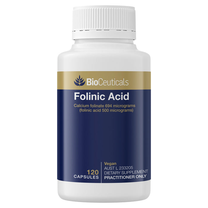 Bioceuticals Folinic Acid 120 Capsules