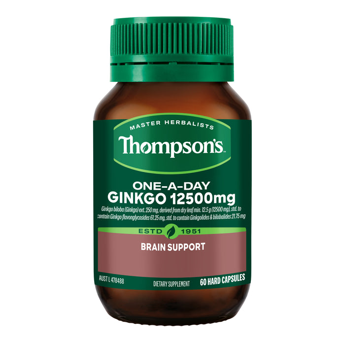 Thompsons Ginkgo 12500mg