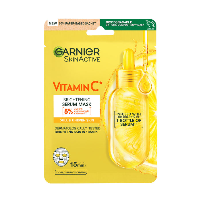 Garnier Skin Active Vitamin C Brightening & Hydrating Sheet Mask