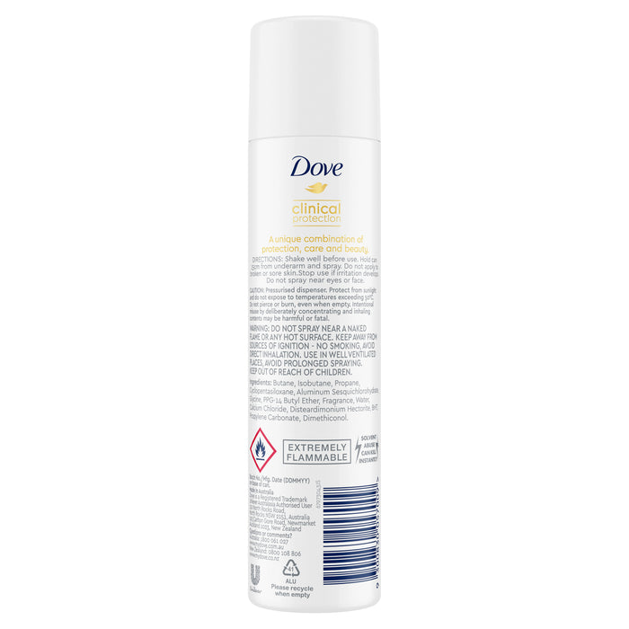 Dove Clinical Protection Deodorant Spray Pomegranate 109g.