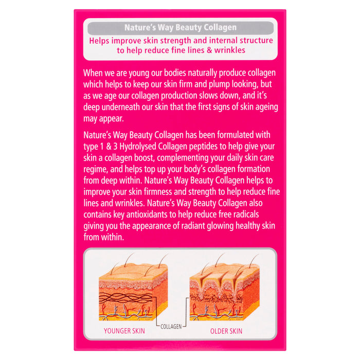 Nature's Way Beauty Collagen 60 Tablets.