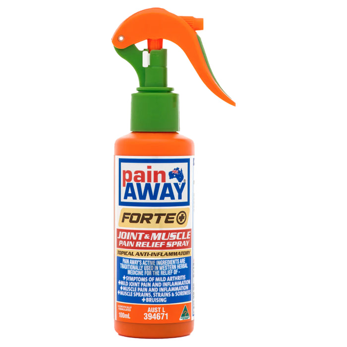 Pain Away Forte+ Original Joint & Muscle Pain Relief Spray 100ml.