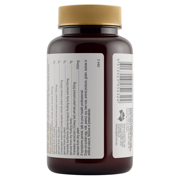 Herbs Of Gold Mushroom 5 Complex 60 Tablets