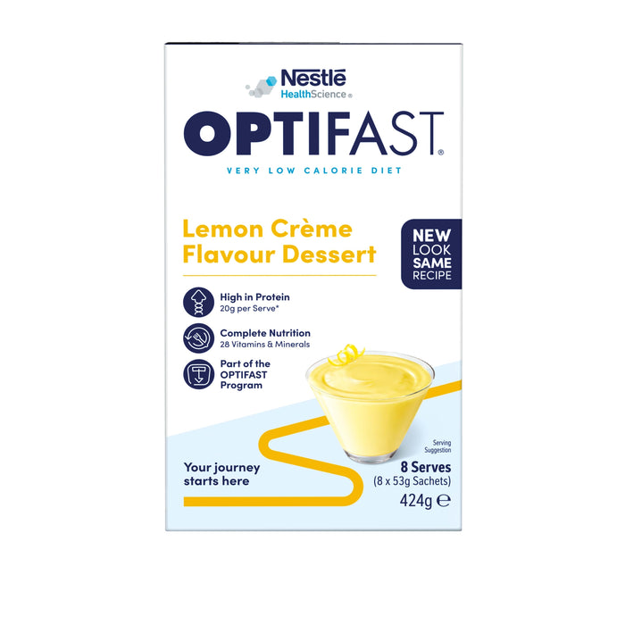 Optifast VLCD Dessert Lemon 8X53g.