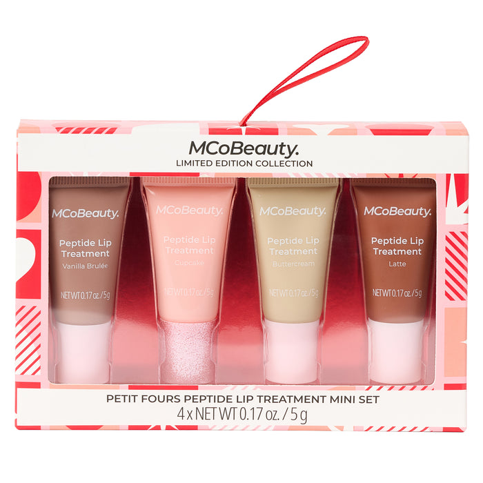 MCo Beauty Mini Peptide Lip Treatment 4 Piece Collection - 5g