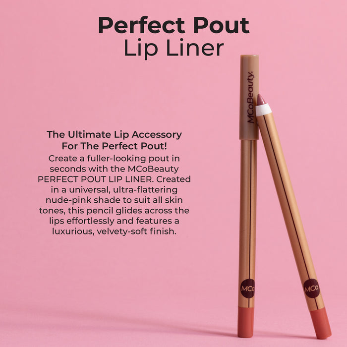 MCo Beauty Perfect Pout Lip Liner Rose Saturn