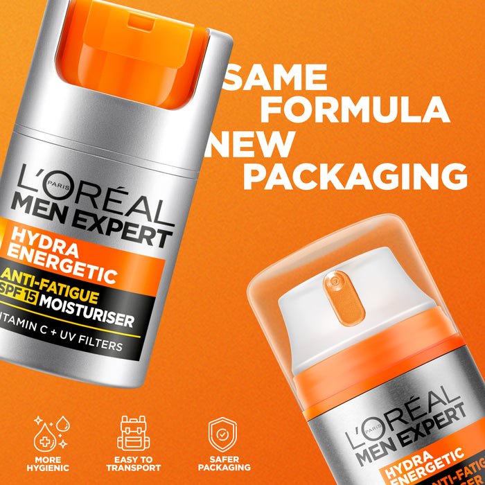 L'Oreal Men Hydra Energetic Moisturiser SPF15 50ml