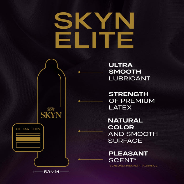 Ansell Skyn Elite Condoms Latex Free 10 Pack