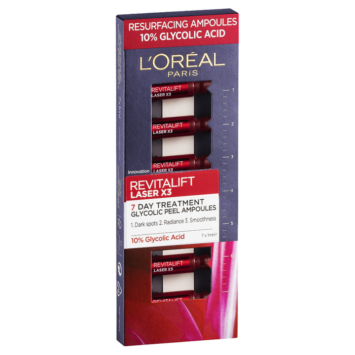 L'Oreal Revitalift Laser X3 7 Day Treatment Ampoules 7x1ml