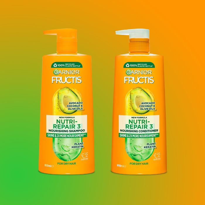 Garnier Fructis Nutri-Repair 3 Shampoo 850ml
