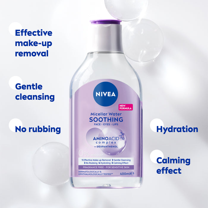 Nivea Micellar Cleansing Water Sensitive 400ml.