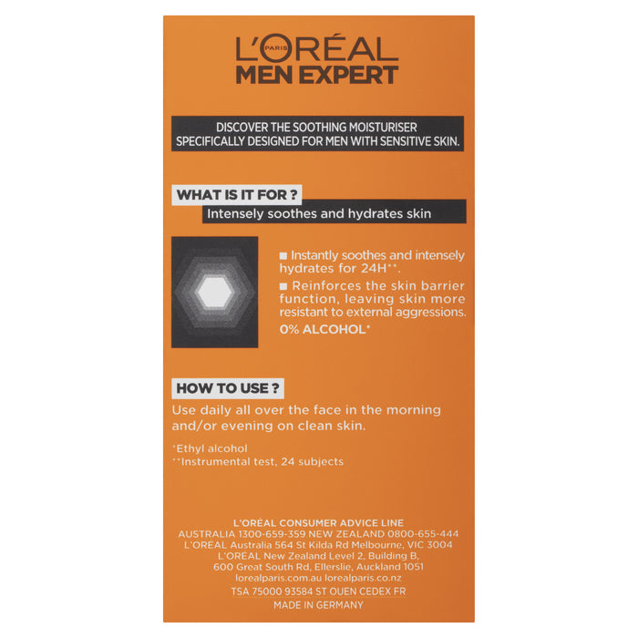 L'Oreal Men Expert Hydra Sensitive Moisturiser 50ml