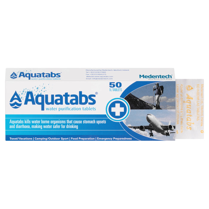 Aquatabs Water Purification 50 Tablets