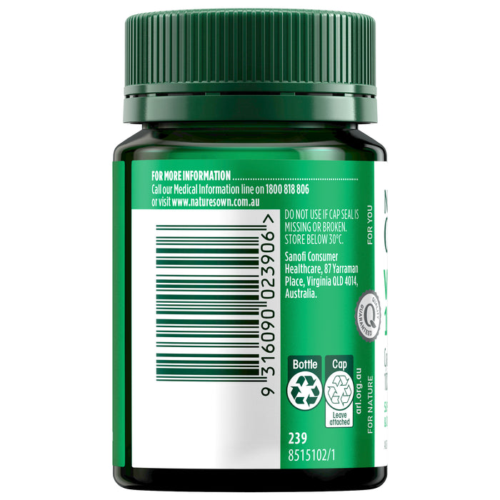 Nature's Own Vitamin B12 1000mcg 60 Tablets.