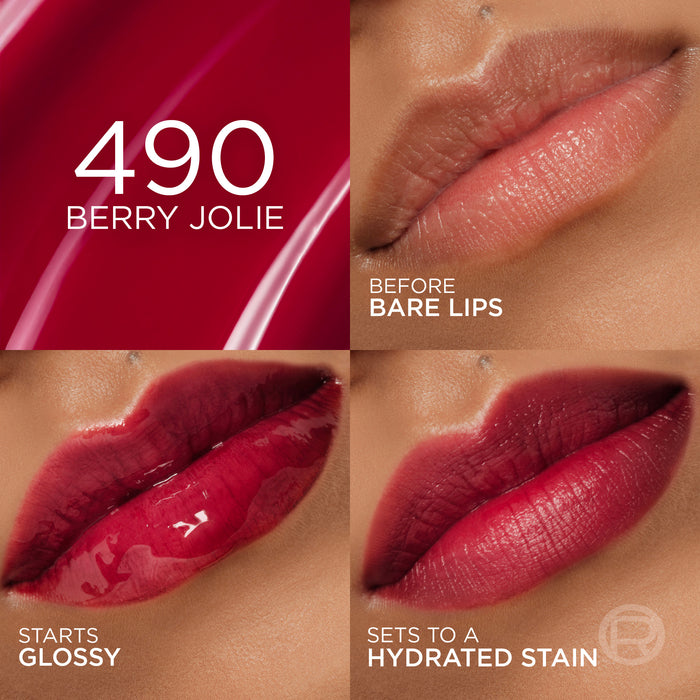 L'Oreal Paris Hyaluron Tint Lip Stain Serum 490 Berry Jolie