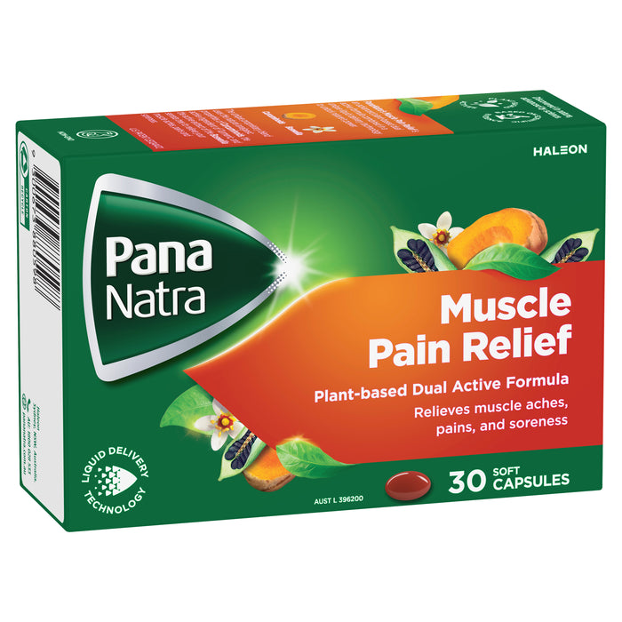 Pananatra Muscle Pain Relief 30 Capsules.