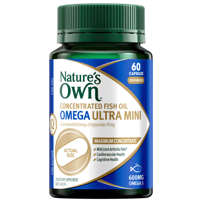 Nature's Own Ultra Mini Omega 60Capsules