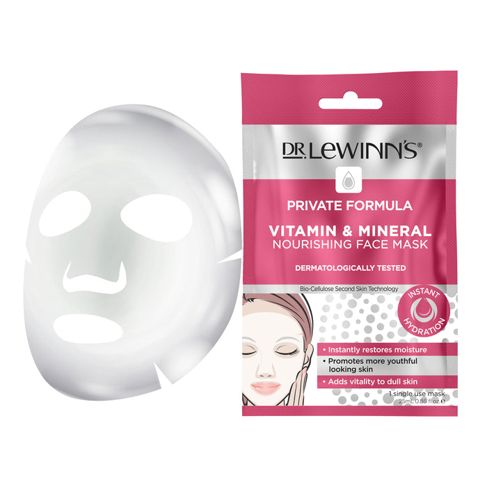 Dr LeWinn's Vitamin and Mineral Nourishing Face Mask 1 Single Use