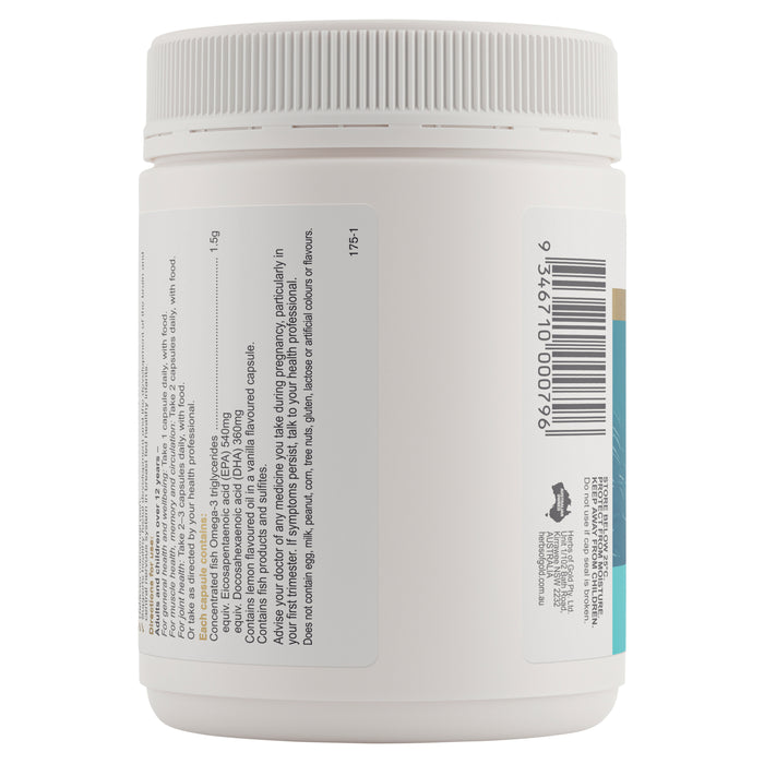 Herbs Of Gold Triple Strength Omega 3 150 Capsules