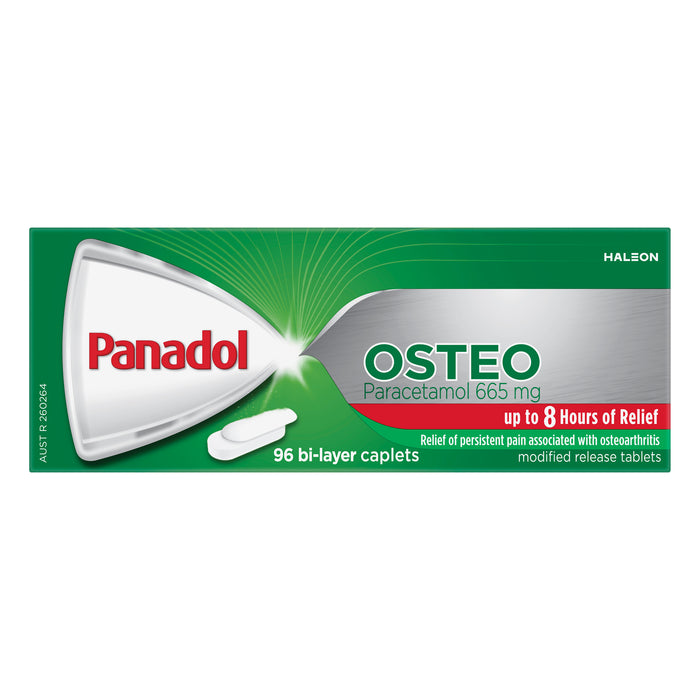Panadol Osteo 665mg Caplets 96