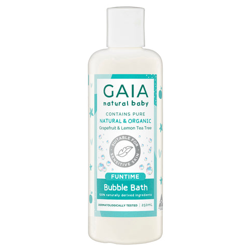 Gaia Natural Baby Bubble Bath Funtime 250ml
