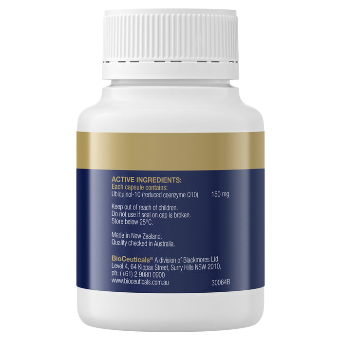 Bioceuticals Ubiquinol Bioactive 150mg 60 Soft Capsules