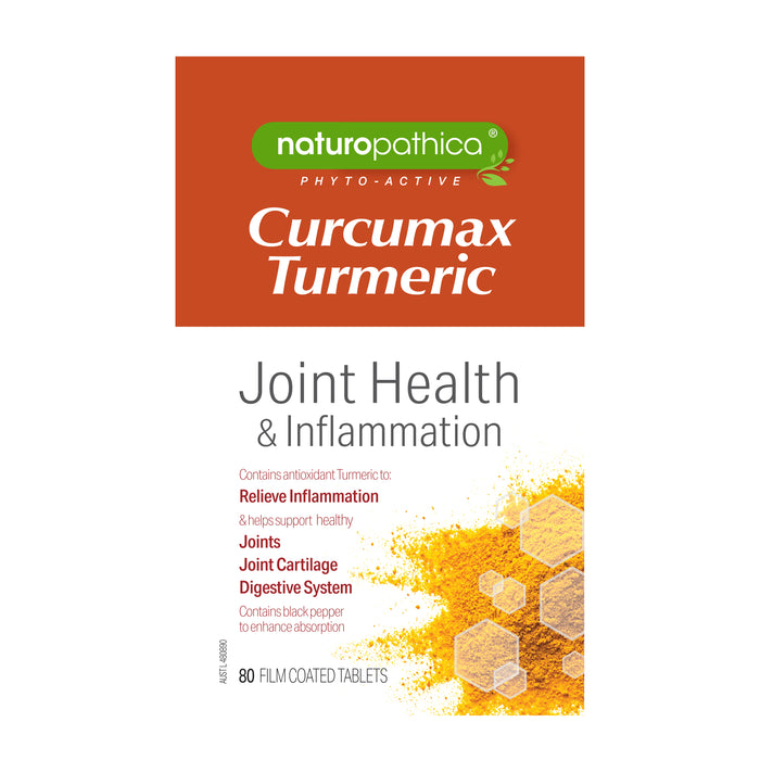 Naturopathica Curcumax Daily 3100mg 80 Tablets.