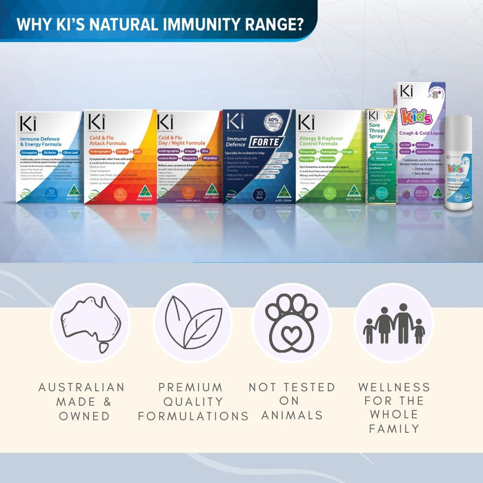 Ki Immune Defence and Energy Formula 75 Tablets