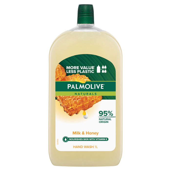 Palmolive Liquid Hand Wash Refill Milk Honey 1 Litre