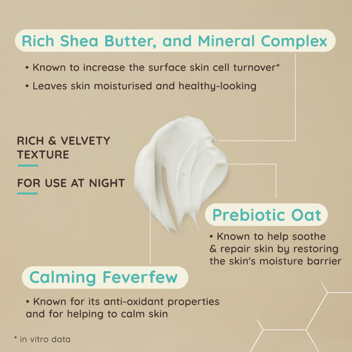 Aveeno Calm+Resore For Sensitive Skin Night Cream 50ml