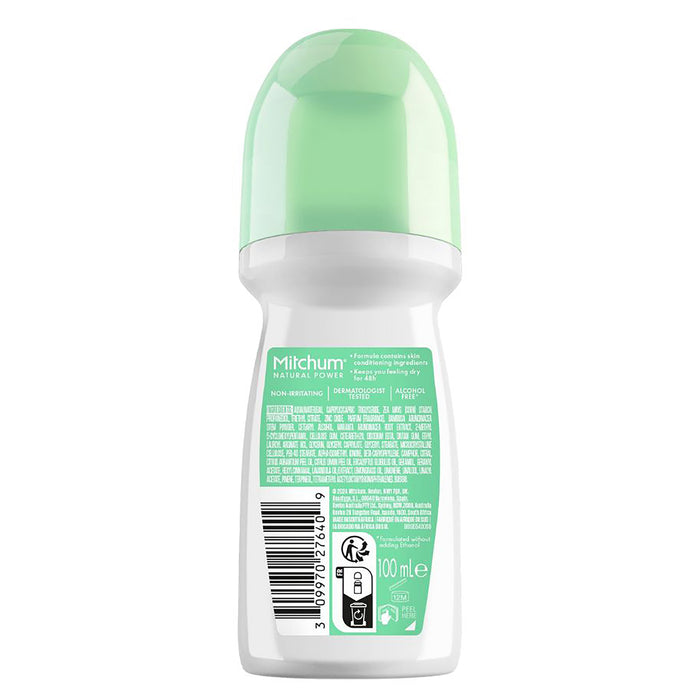 Mitchum Natural Roll On Cedarwood 100ml