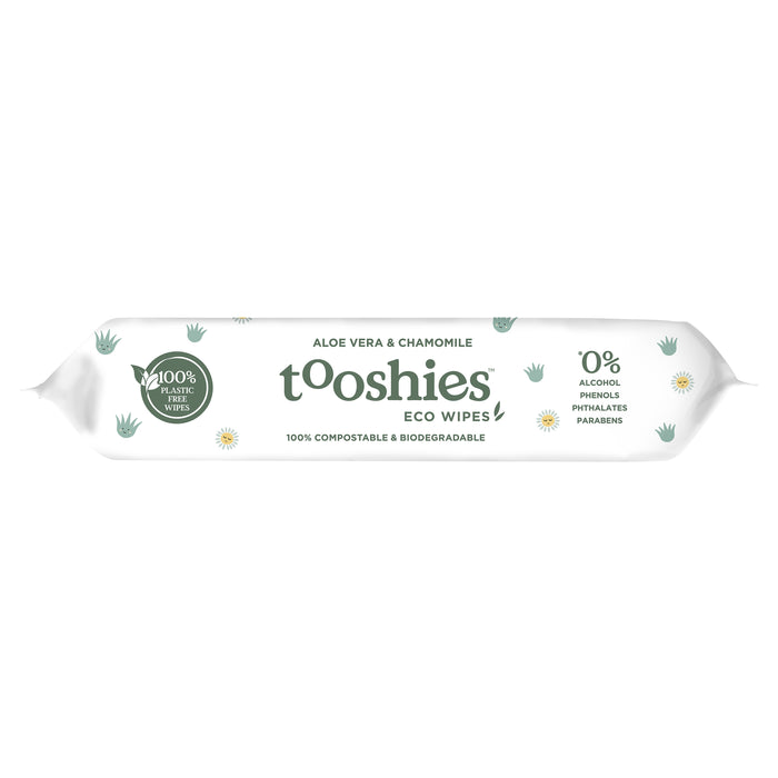 Tooshies Baby Wipes Aloe Vera & Chamomile 70 Pack