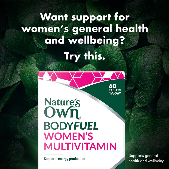Nature's Own Body Fuel Women Multivitamin 60 Tablets.