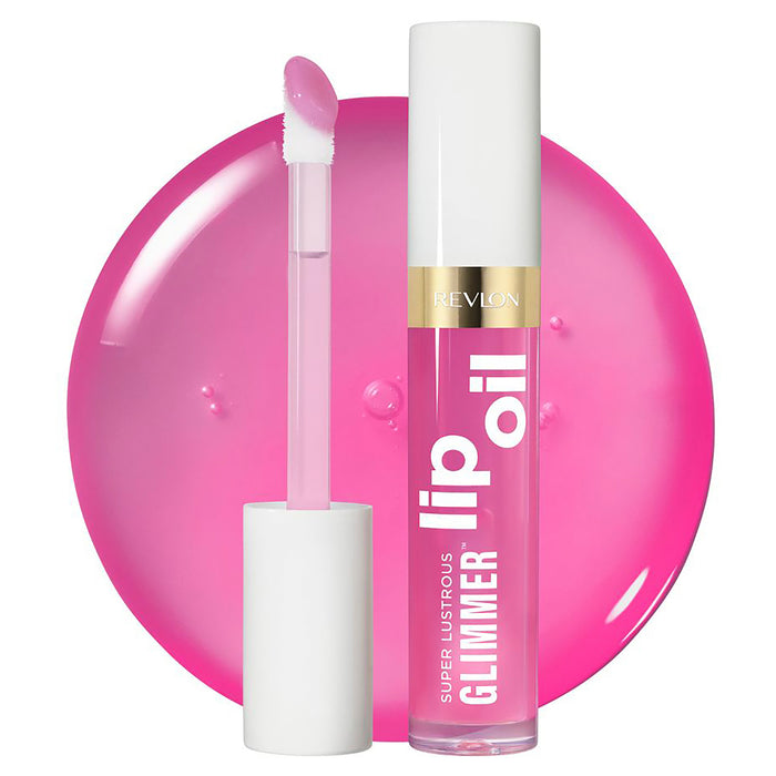 Revlon Super Lustrous Glimmer Lip Oil Gone Rose