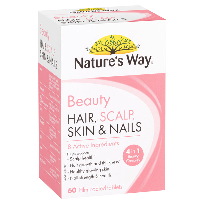 Nature's Way Hair Scalp Skin & Nails 60 Tablets