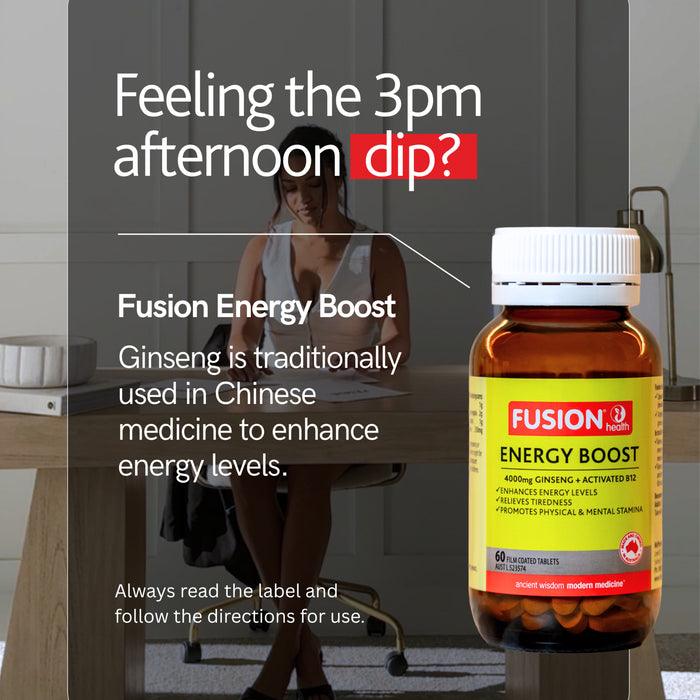 Fusion Energy Boost 60Tablets