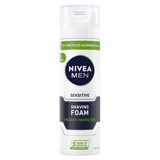 Nivea Men Sensitive Shave Foam 200ml.