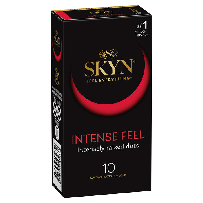 Ansell Lifestyles Condoms Skyn Intense Feel Latex Free 10 Pack