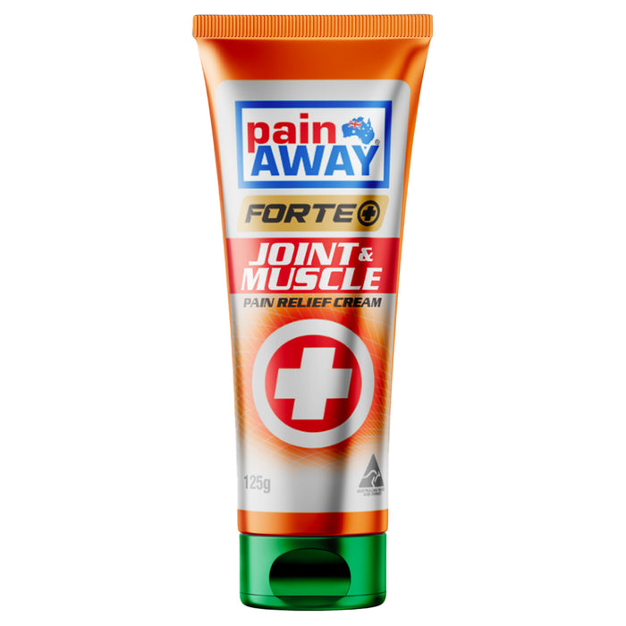 Pain Away Forte + Original Joint & Muscle Pain Relief Cream 125g Tube.