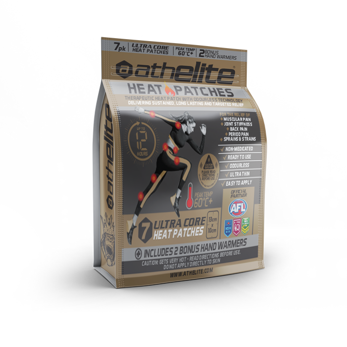 ATHELITE Heat Patches Regular 7 Pack