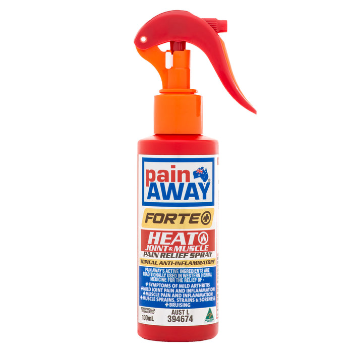 Pain Away Heat Joint & Muscle Pain Relief Spray 100ml.